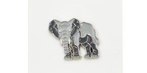 Słoń - Zabawna Przypinka Pin