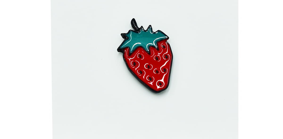 Truskawki - Zabawna Przypinka Pin