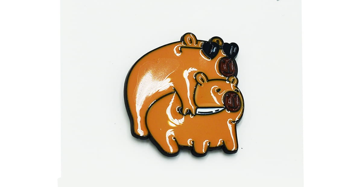 Kapibary - Zabawna Przypinka Pin