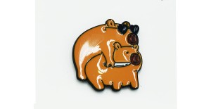 Kapibary - Zabawna Przypinka Pin