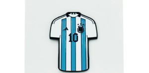 Koszulka 10 Argentyna - Zabawna Przypinka Pin