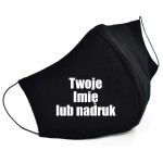Maseczka ochronna z nadrukiem - 1 kolor