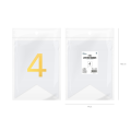 Baner DIY 16 cm - cyfra 4