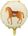 Balon foliowy Koń, 45 cm, mix