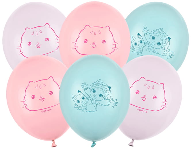 Balony Strong 27 cm, Koci Domek Gabi, mix