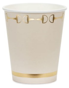Kubeczki Strzemiona, beż, 220 ml, 6szt