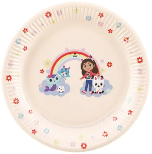 Talerzyki Koci Domek Gabi, mix, 23 cm