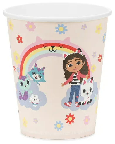 Kubeczki Koci Domek Gabi, mix, 250 ml