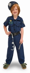 Strój Policjant, mix, rozmiar 116-128 cm