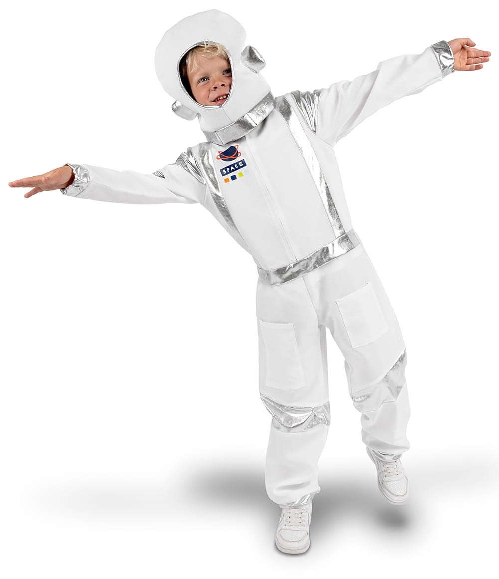 Strój Astronauta, biały, rozmiar 116-128 cm