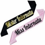 Zestaw szarf Miss i Mister Internatu