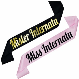 Zestaw szarf Miss i Mister Internatu