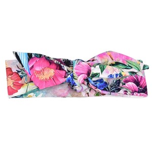 Opaska Pin Up Vintage - kolorowe kwiaty