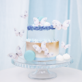 Toppery na tort Motyle , 9szt