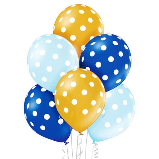 balony belbal polka dots girl