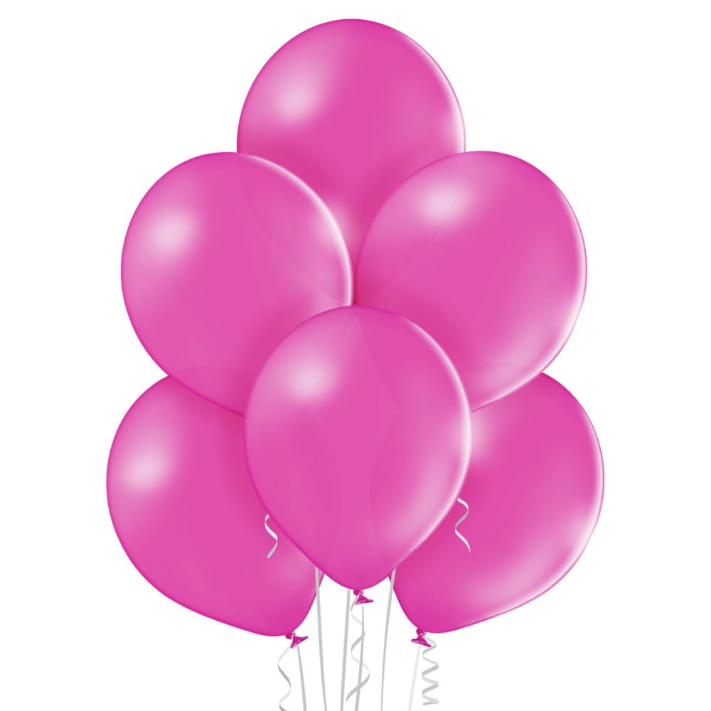 Balony pastelowe ciemny róż 25 sztuk
