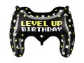 Balon foliowy Gamepad, 72x52 cm, czarny