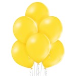 Balony pastelowe żółte 25szt - 27cm