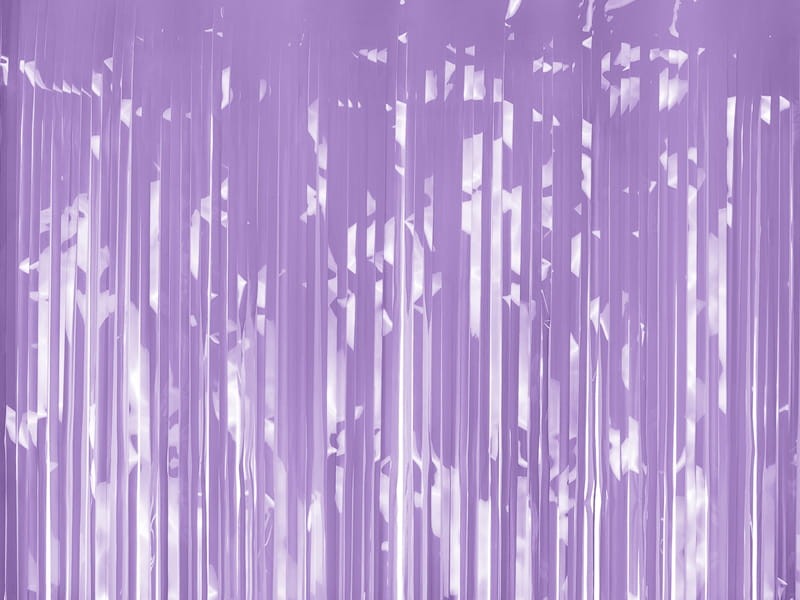 Kurtyna Party, jasny fioletowy, 100x200cm