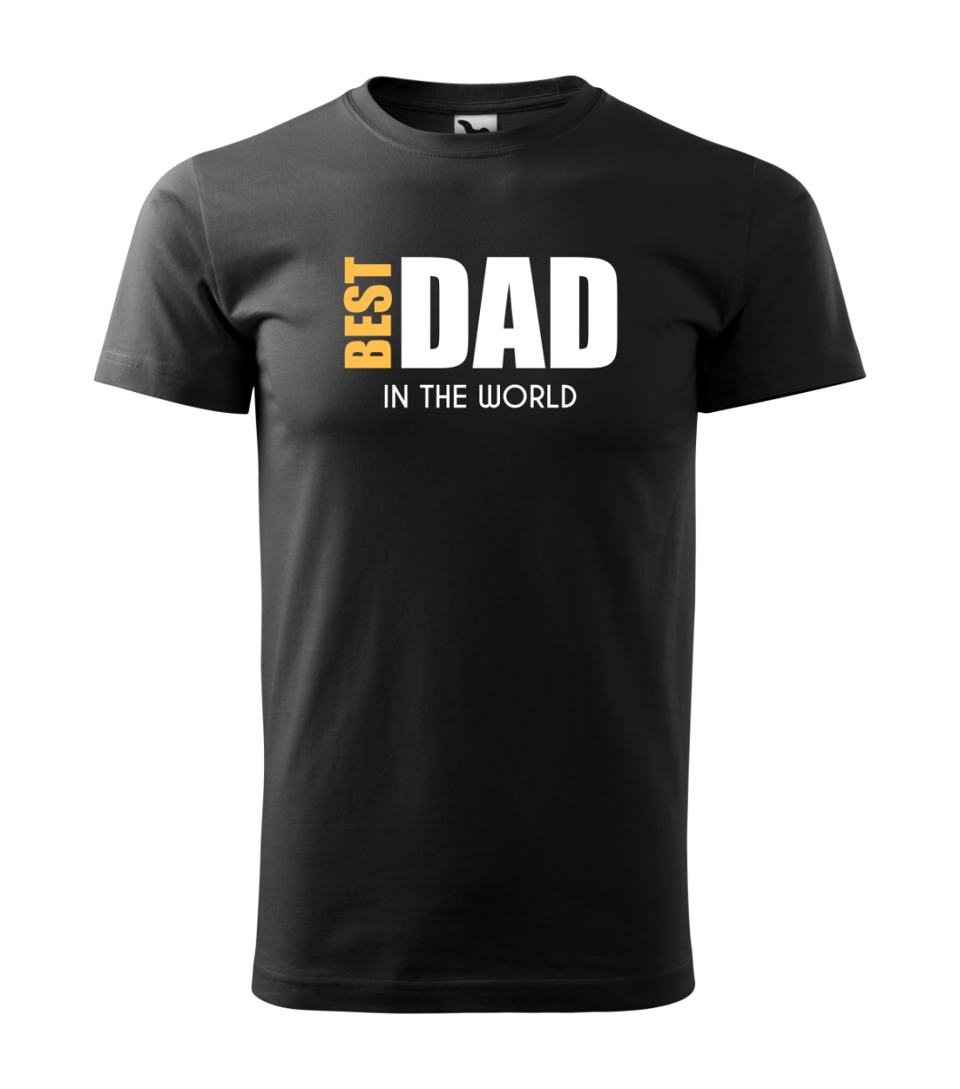 koszulka t-shirt best dad in the world