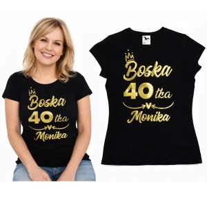 Koszulka Boska 40-tka z dowolnym imieniem