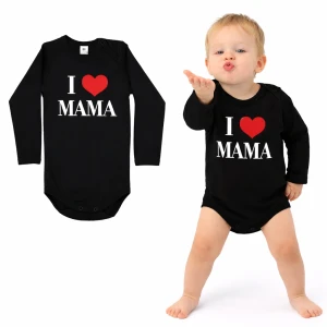 Body dziecięce I LOVE MAMA