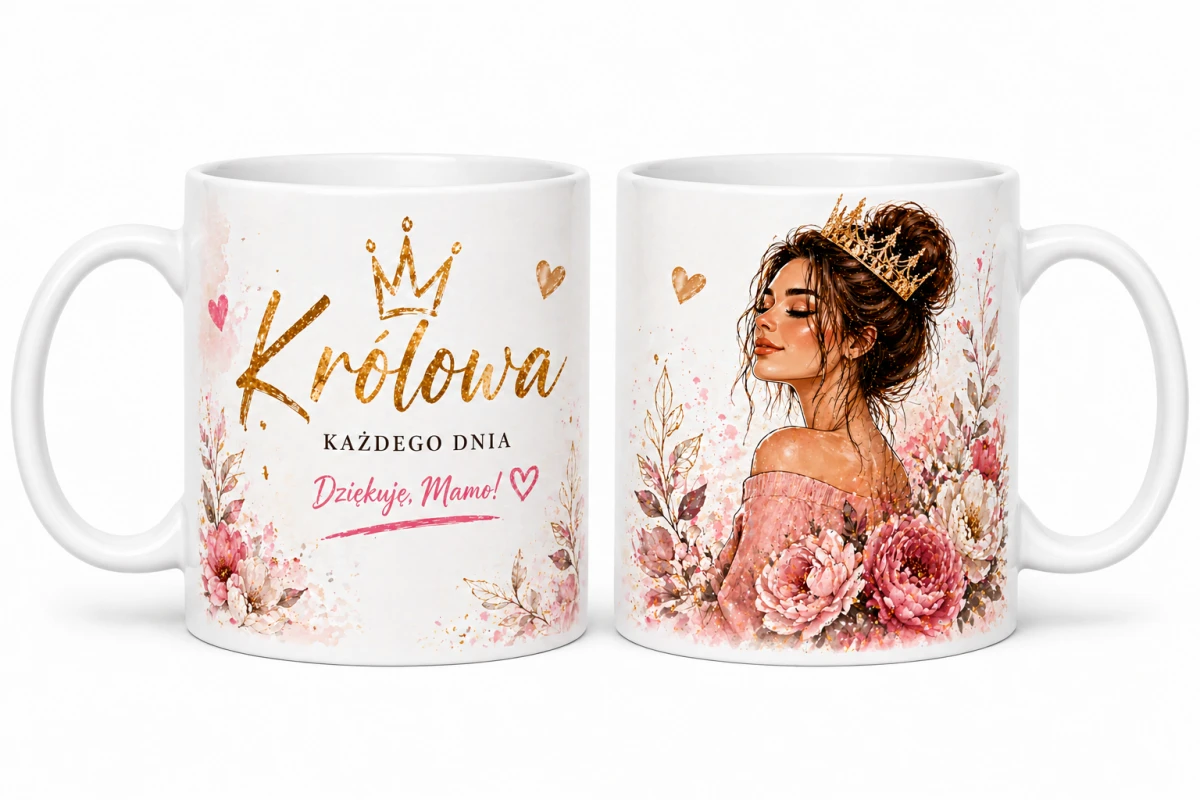 Kubek dla mamy - Królowa każdego dnia