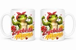 Kubek dla mamy - Żajebista Mama Siłaczka