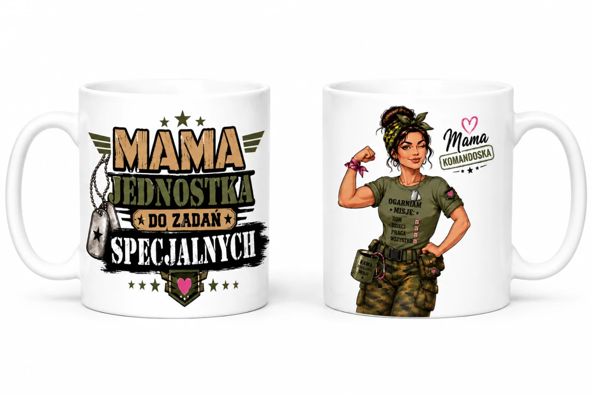 Kubek dla mamy - Mama jednostka do zadań specjalnych