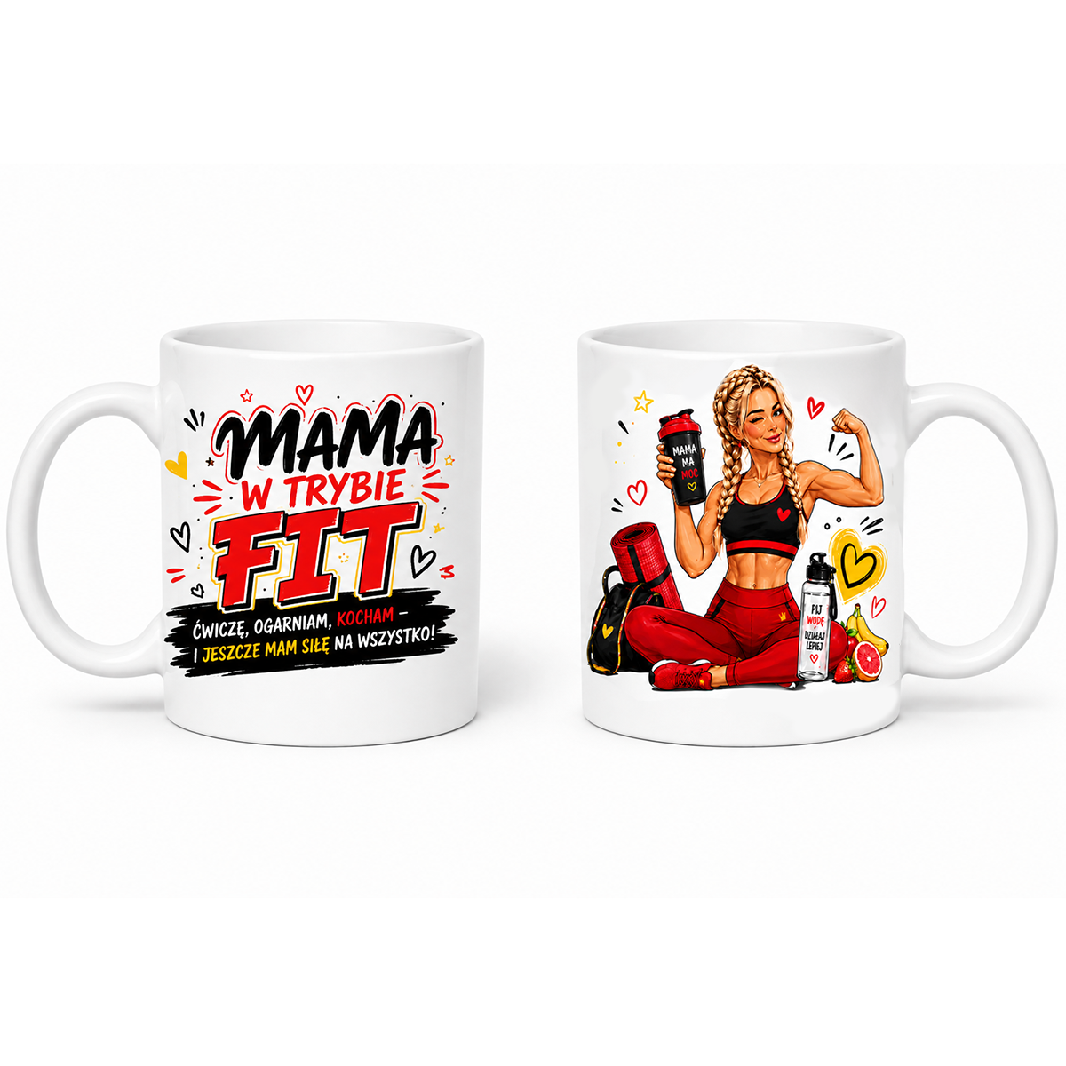 Kubek dla mamy - Fit Mama