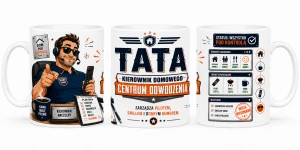 Kubek dla taty - Kierownik domowego centrum dowodzenia