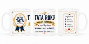 Kubek dla taty - Tata Roku najlepszy tata na świecie