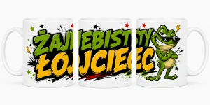 Kubek dla taty - Zajebisty Ojciec z żabą