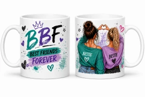 Kubek BFF Best Friends Forever