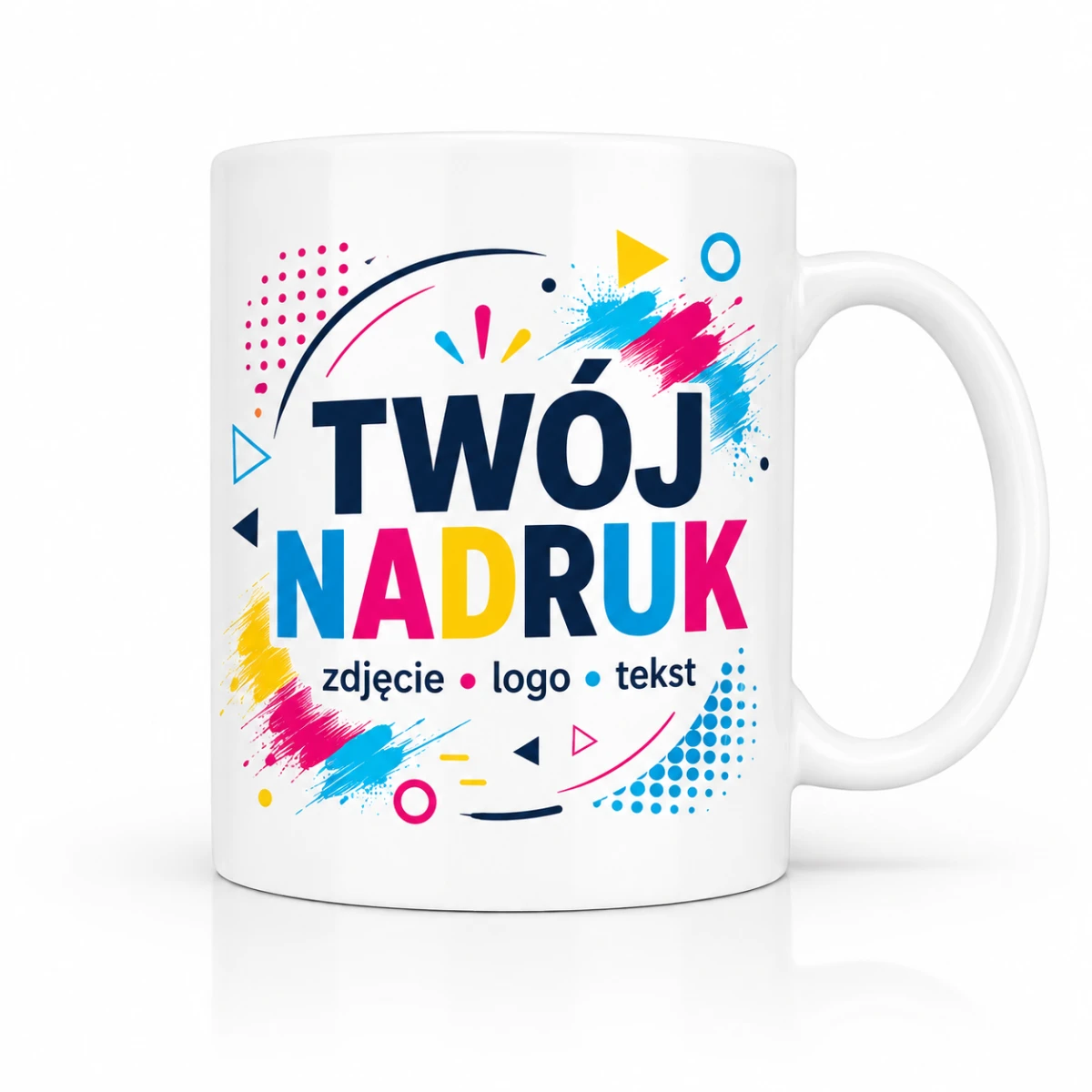 Kubek z własnym nadrukiem 330 ml – zdjęcie, logo lub tekst