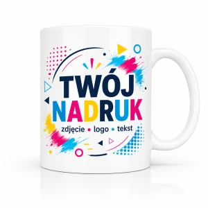 Kubek z własnym nadrukiem 330 ml – zdjęcie, logo lub tekst