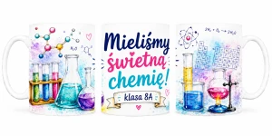 Kubek dla nauczyciela chemii - podziękowanie za lekcje