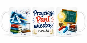 Kubek dla nauczyciela fizyki - prezent z energią
