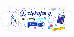 Kubek dla nauczyciela matematyki - prezent od uczniów