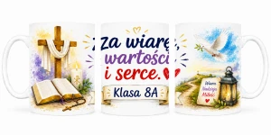 Kubek dla nauczyciela religii - prezent od klasy