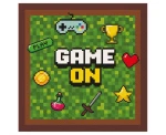 Serwetki papierowe Game On, 33 x 33 cm, 20 szt.