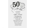 Kartka na rocznicę ślubu - 50 lat razem