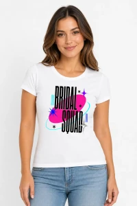 Damska koszulka na wieczór panieński – Bridal Squad