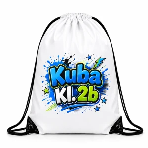 Worek klasowy Super Klasa z imieniem dziecka