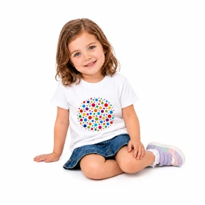Koszulka dziecięca na Dzień Kropki – Kolorowe Kółko