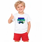 Koszulka na Dzień Chłopaka – Super Gamer – biała