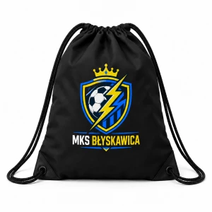 Worek sportowy z herbem lub logo i nazwą klubu – dowolna dyscyplina