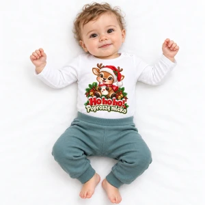 Body Ho ho ho! Poproszę mleko – mały renifer