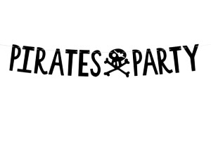 Girlanda PIRACI 14x100cm PIRATES PARTY