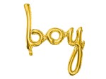 Balony złote BOY 63,5x74cm BABY SHOWER